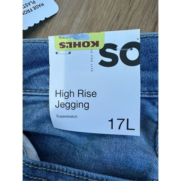 NWT Sonoma High Rise Jeggings Jeans Size 17 Long - Picture 7 of 10